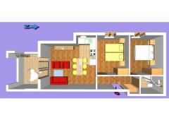 Apartmanok Jelena i Bojka Apartman 3 – Bojka3 foto 1