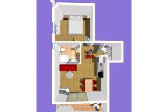 Apartmanok Podest - Baška Voda Apartman 1 – A1 foto 3
