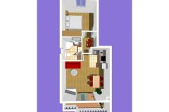 Apartmanok Podest - Baška Voda Apartman 5 – A5 foto 3