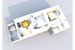 Apartmanok Rukelj. Apartman 1 – AP-2+3 foto 1