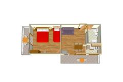 Apartmanok Glavina Apartman 3 – A2+2 foto 4