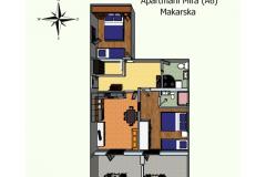 Apartmanok Mira Apartman 1 – Apartman 1 foto 2
