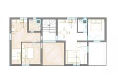 Apartmanok Luca Apartman 4 – Narančasti foto 4
