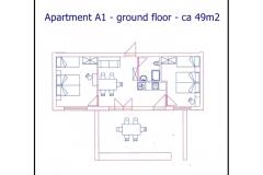 Villa Aga Apartmanok Apartman 1 – A1 foto 1
