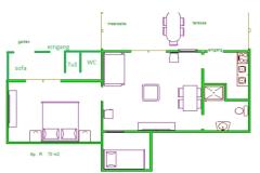 Villa Laura 50 m do mora Apartman 4 – Ap. R foto 2