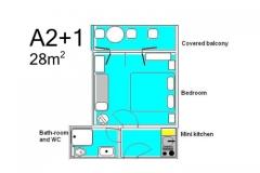 Apartmanok Zorka Apartman 2 – STUDIO foto 4