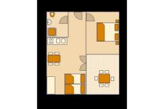 Apartmanok Damir Apartman 1 – App A1 foto 5