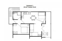 Apartmanok Mira Apartman 1 – Apartman 1 foto 1