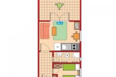 Apartmanok Aniva Apartman 2 – A2 foto 2