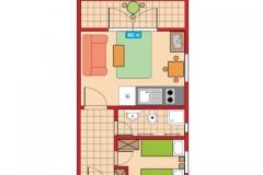 Apartmanok Aniva Apartman 4 – A4 foto 2