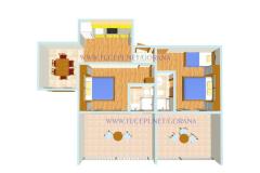 VILLA MILENKA - Apartmanok Gorana Apartman 2 – AP. A4+1 foto 3