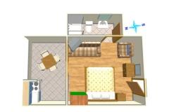 Vila Milenka, Apartmanok Drago Apartman 2 – A2+1 foto 5