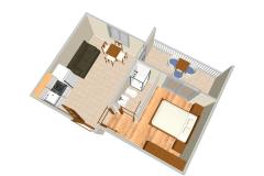 Apartmanok Tonći Tomaš Szoba 6 – apart no.8 foto 2