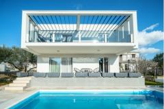 Beach Villa medencével Tribunj Apartman 1 – Villa pool foto 1