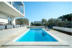 Beach Villa medencével Tribunj Apartman 1 – Villa pool foto 3