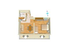 Apartmanok Brajkovic Apartman 1 – AP3 2+2 foto 4