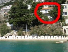 Apartmanok Darka a strandon