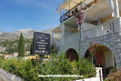 Villa Dube Slano/ villa medencével