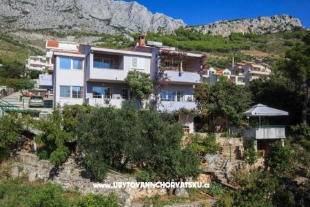 Apartmanok Montana Baška Voda Horvátország