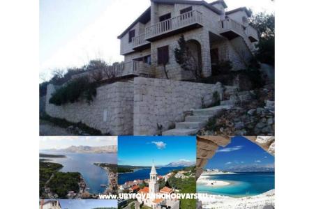 Apartmanok Villa Dragica Brač sziget Horvátország