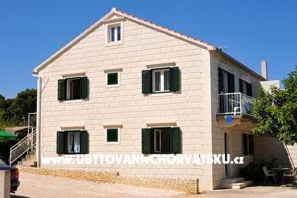 Apartmanok Vladislavic Brač sziget Horvátország