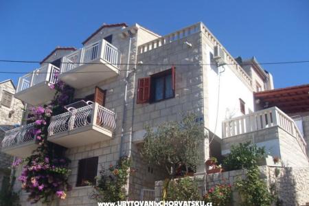 Apartmants JUJE Brač sziget Horvátország