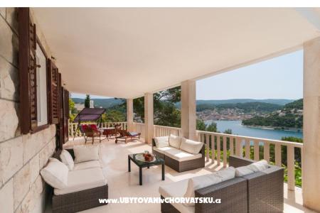 Vila Punta Brač sziget Horvátország