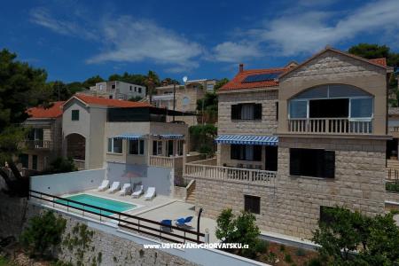 Villa Mošić Brač sziget Horvátország
