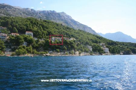 Apartmanok Marija Brela Horvátország