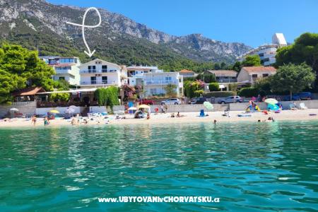 RADELIĆ studio apartmani i sobe Gradac – Podaca Horvátország