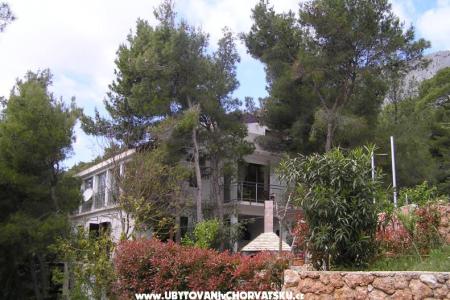 Apartmanok Villa Ypsilon Hvar sziget Horvátország