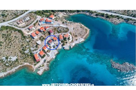 Beachfront Apartmanok Amaris Karlobag Horvátország