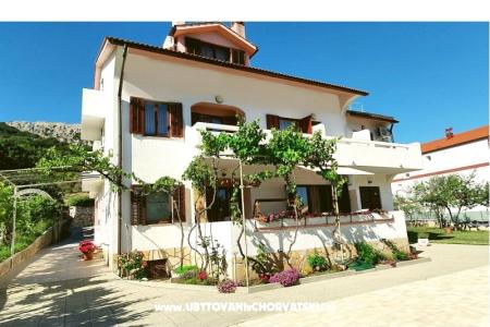 Apartmanok Mirjana - Baška Krk sziget Horvátország