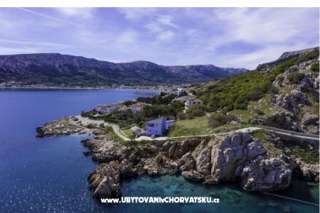 Vila lavanda -Baška Krk sziget Horvátország