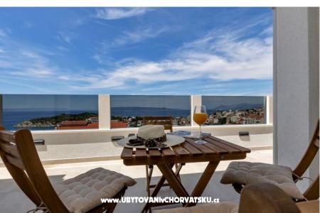 Luka's view Makarska Horvátország
