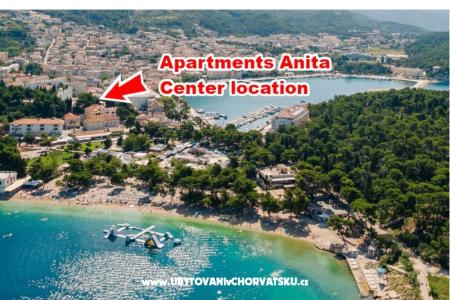 Apartmanok Anita - Center Makarska Horvátország