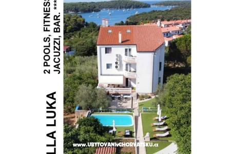 Villa Luka - jacuzzi, pool, sauna Medulin Horvátország