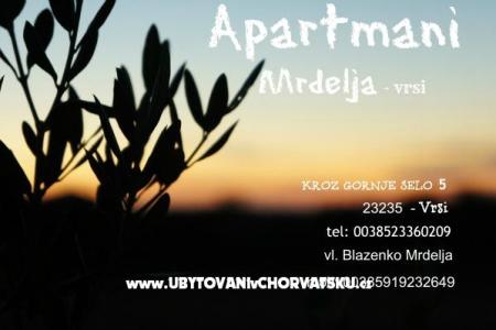 Apartmanok Mrdelja Vrsi fotó 2