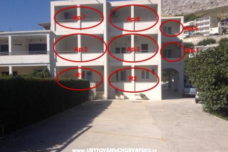 Apartmanok Omis Duce fotó 5