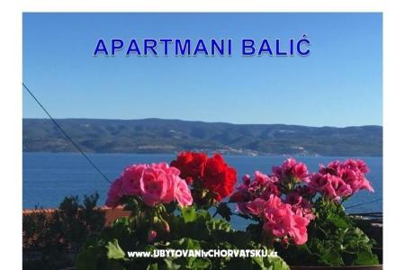 Apartmanok Balić Omiš Horvátország