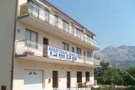 Apartmanok Danica Omiš Horvátország
