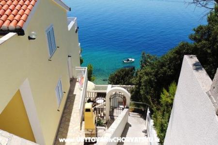 Apartmanok Delfin Stanići Omiš Horvátország