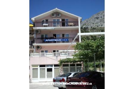 Apartmanok Mihovil Omiš Horvátország