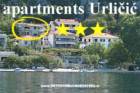 Apartmanok Urlicic Omiš Horvátország