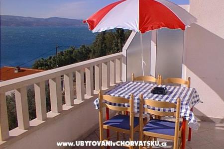 Apartmanok Stanici Tice Omiš Horvátország