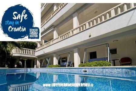 Dizma Wellness Apartmanok Omiš Horvátország