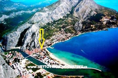 Apartman Mimica u centru Omiša fotó 2