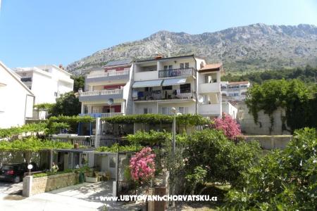 Apartmanok Perkušić Omiš Horvátország