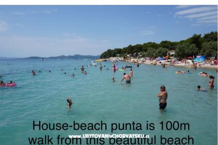 Beach Ház Punta Pakoštane Horvátország
