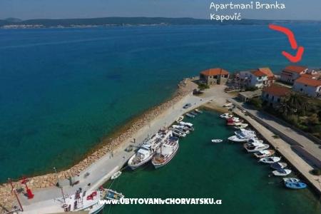 Apartmanok Branka Pašman sziget Horvátország